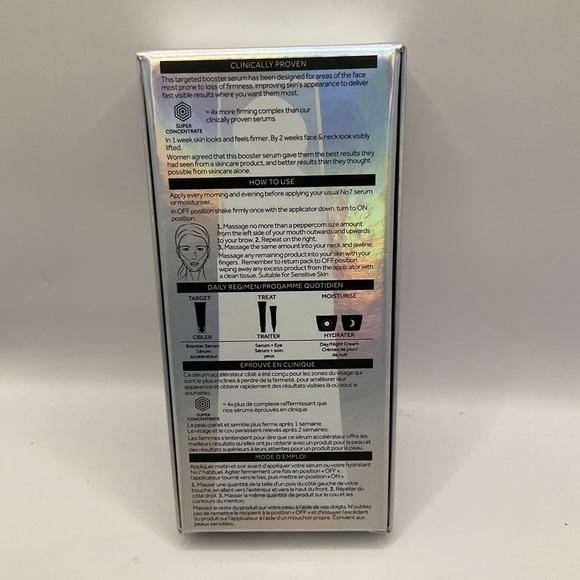 No7 Firming Booster Serum Super Concentrate (30ml/1oz) NEW SEALED IN BOX - Picture 2 of 2
